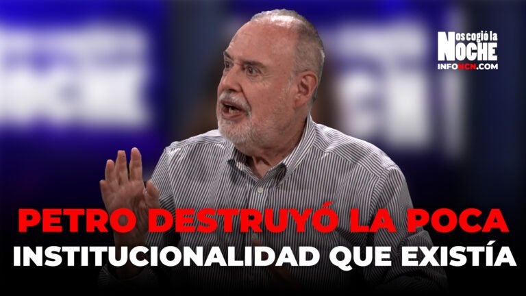 Petro destruyó la poca institucionalidad que existía