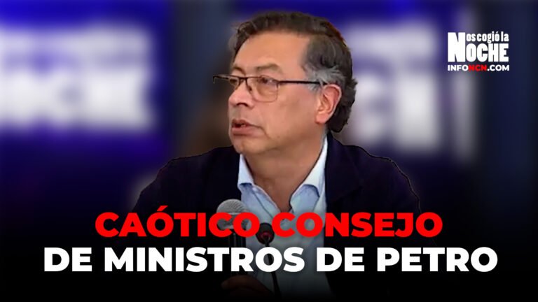 Caótico consejo de ministros de Petro