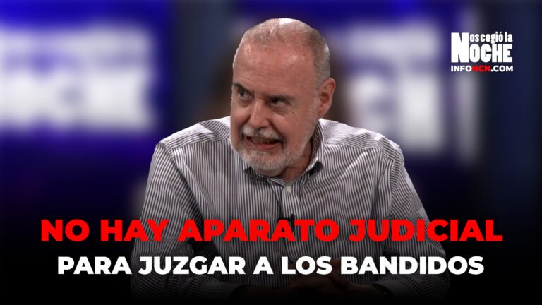 Acá no hay aparato judicial para juzgar a los bandidos