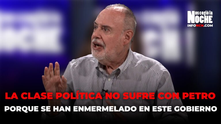 La clase política no sufre con Petro, porque son corruptos y se han enmermelado en este gobierno: Gilberto Tobón