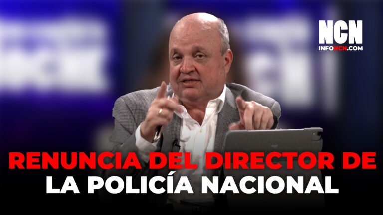 Renuncia del director de la Policía Nacional