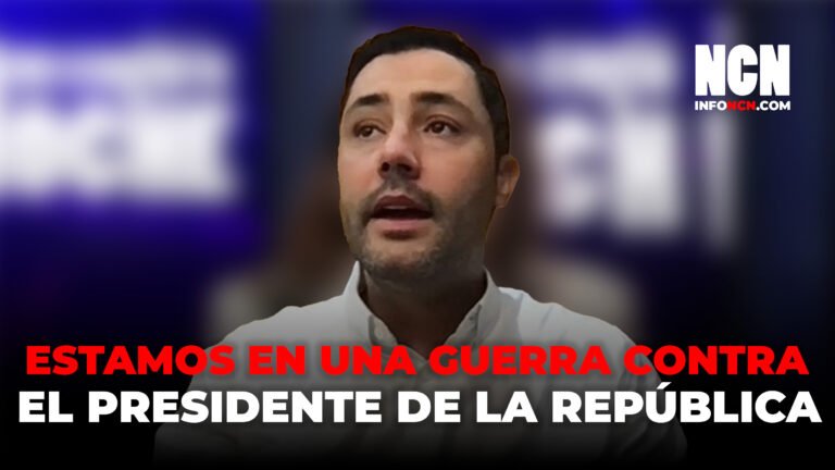 Estamos en una guerra contra el presidente de la República