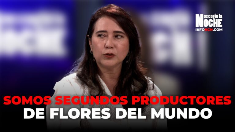 Somos segundos productores de flores del mundo