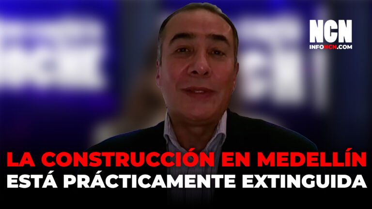 La construcción en Medellín está prácticamente extinguida