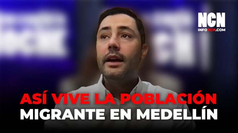 Así vive la población migrante en Medellín