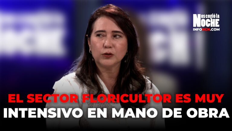 El sector floricultor es muy intensivo en mano de obra por hectárea
