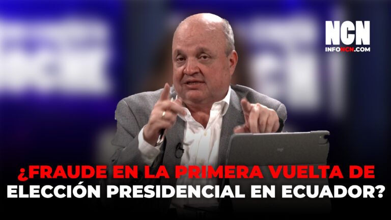 ¿Hubo fraude en la primera vuelta de elección presidencial en Ecuador?
