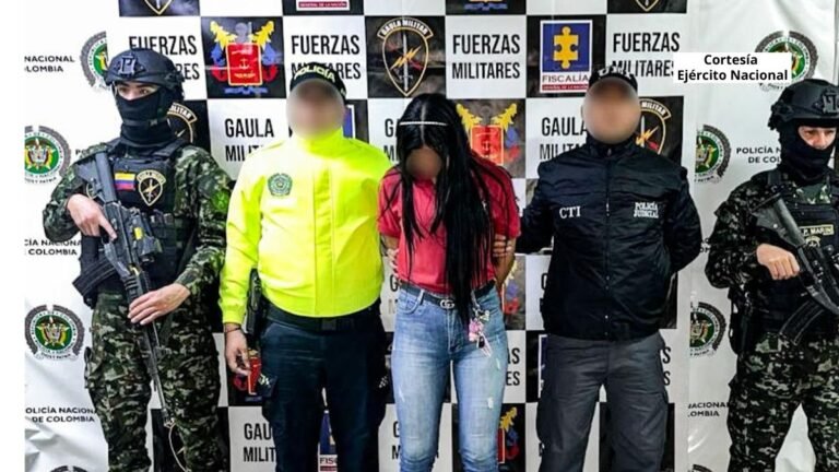 En Medellín capturaron a la ‘Tóxica’: venezolana y   presunta guerrillera del GAO ELN