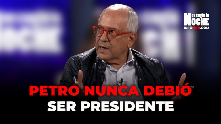 Petro es una anomalía de la política colombiana, nunca debió ser presidente y debemos aguantar hasta agosto de 2.026. José Obdulio Gaviria, fundador del Centro de Pensamiento Primero Colombia