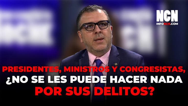 ¿A los presidentes, ministros, congresistas; no se les puede hacer nada por los delitos que cometen?