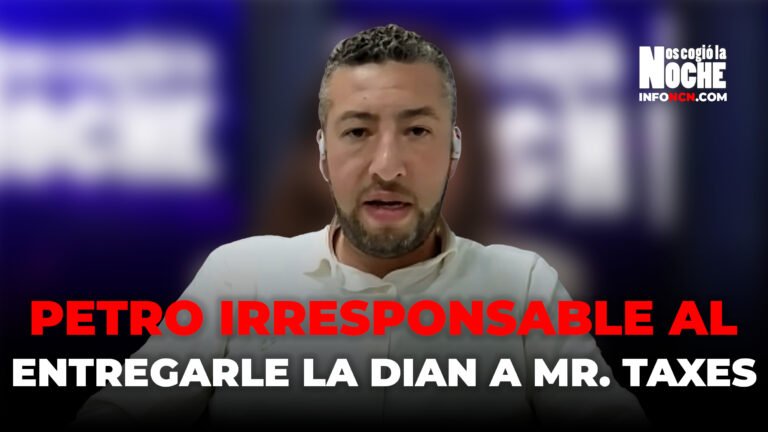 Gustavo Petro fue un irresponsable al entregarle la dirección de la DIAN a Mr. Taxes: Christian Quiñones, exfuncionario de la DIAN