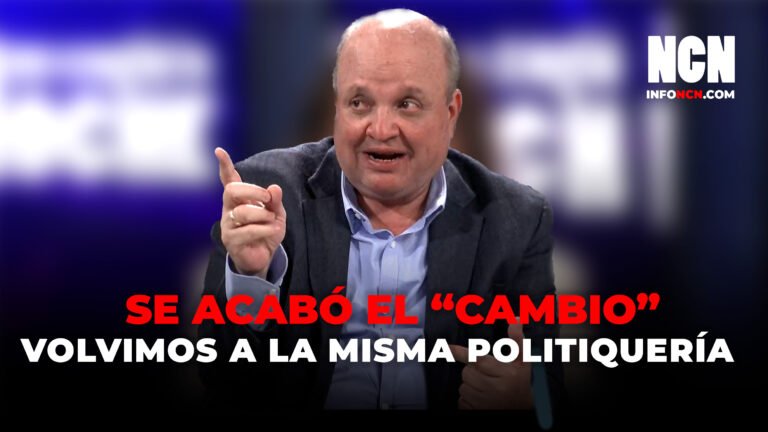 A partir de hoy se acabó el ‘CAMBIO’ y volvemos a la misma politiquería: Jorge Vélez