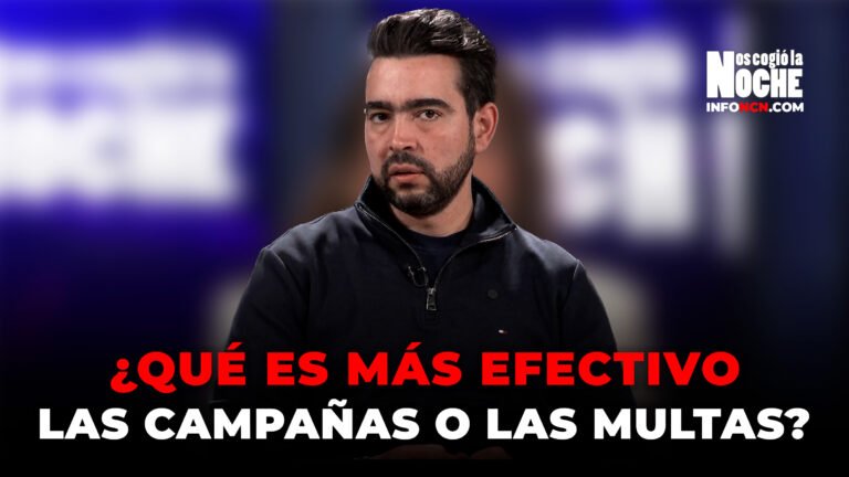 ¿Para el tránsito qué es más efectivo: las campañas preventivas o las multas?