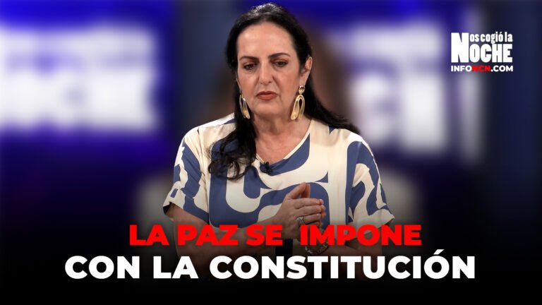 No creo en la dialogadera, la paz se impone con la Constitución: María Fernanda Cabal