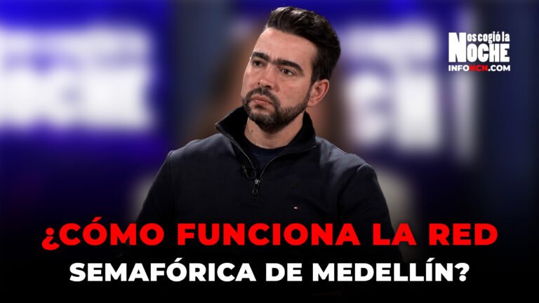 ¿Cómo funciona la red semafórica de Medellín?