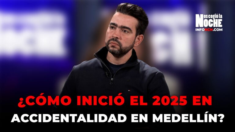 ¿Cómo inició el 2025 en accidentalidad en Medellín?