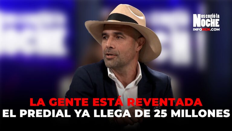 En los municipios la gente está reventada porque los que pagaban 300 mil de impuesto predial ya le llegan 25 millones: Andrés Guerra