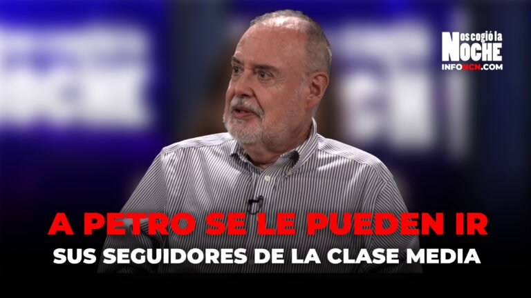A Petro se le pueden ir sus seguidores de la clase media: Gilberto Tobón