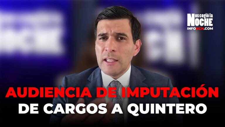 ¿Qué es la audiencia de imputación de cargos que va a afrontar Daniel Quintero?