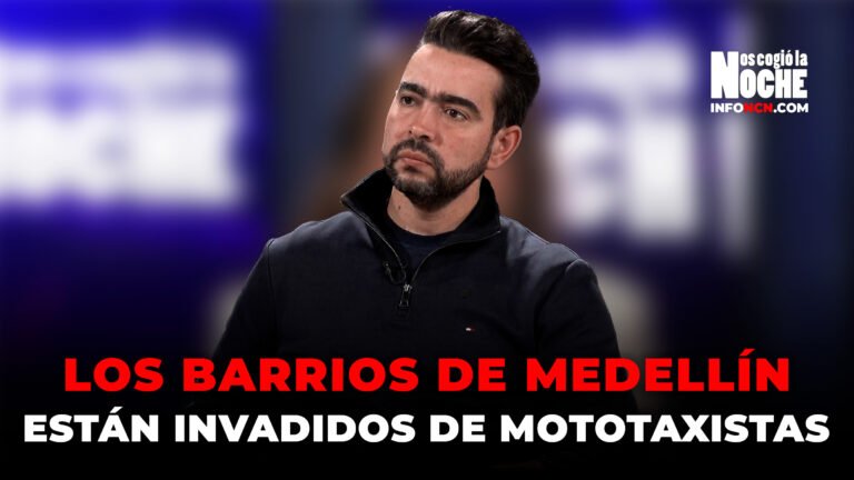 Los barrios en las laderas de Medellín están invadidos por el mototaxismo: Mateo González, secretario de Movilidad de Medellín