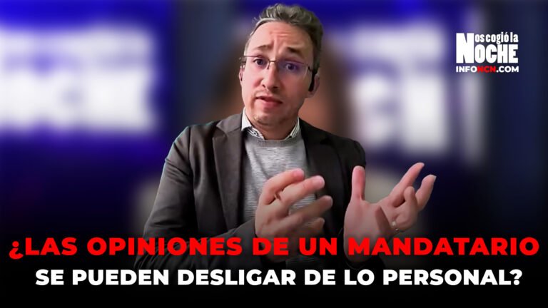 ¿Hasta dónde las opiniones de un mandatario en redes sociales se pueden desligar en lo personal de su cargo?