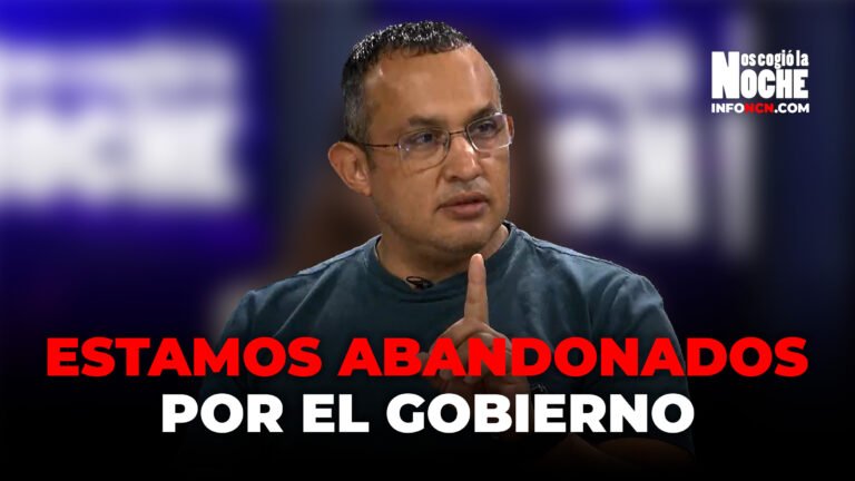Estamos como todos los sectores abandonados por el gobierno, aunque la fuerza pública no nos abandona: Anderson Quiceno, presidente de ATC