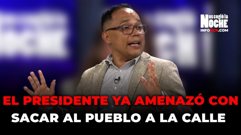 El presidente ya amenazó con sacar al pueblo a la calle y eso quedó solo en palabras: David Mendieta, especialista en Derecho Constitucional