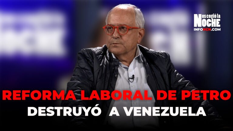 La reforma laboral de Petro ya la probaron en Venezuela, destruyó empleos y la economía: José Obdulio Gaviria, fundador del Centro de Pensamiento Primero Colombia