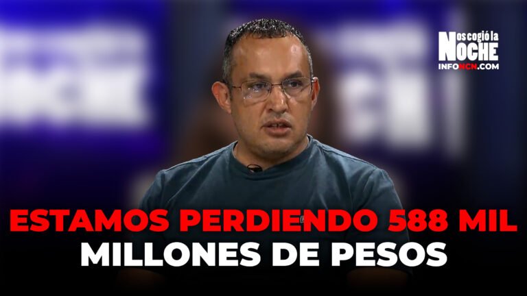 Queremos que se declare a los transportadores víctimas. Estamos perdiendo 588 mil millones de pesos al año: Anderson Quiceno, presidente de ATC