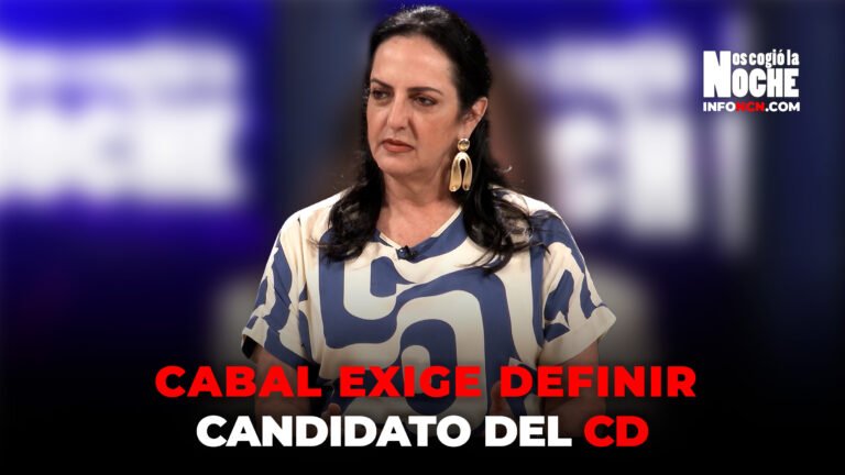 Mi deseo es que el candidato del Centro Democrático salga de una elección el día de las elecciones al Congreso: María Fernanda Cabal