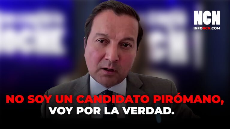 “Yo no soy un candidato pirómano, claramente, no voy por los likes ni voy por el escándalo que genera titulares, voy por la verdad”: David Luna, candidato presidencial