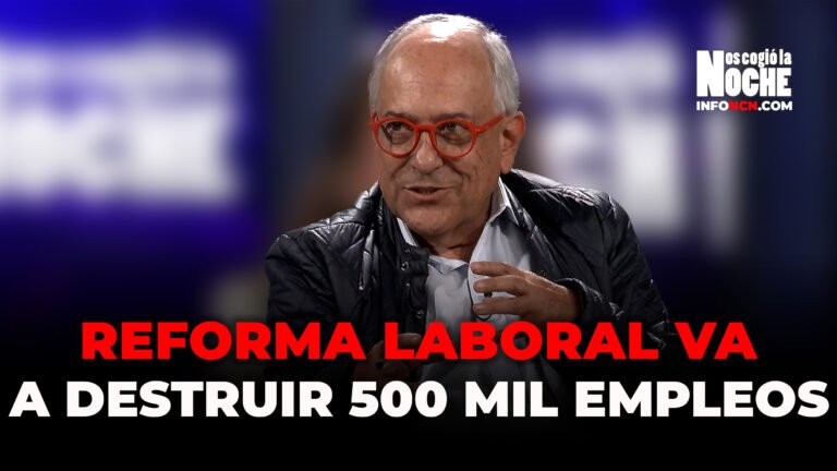 Un estudio del Banco de la República, del que hace parte el hijo del exministro de Hacienda, Ricardo Bonilla, dice que la reforma laboral va a destruir 500 mil empleos: José Obdulio Gaviria, fundador del Centro de Pensamiento Primero Colombia