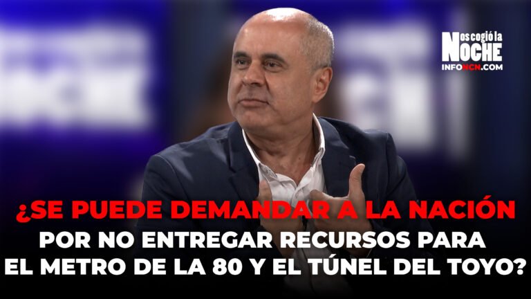 En teoría, sí existe un documento donde la Nación, comprometiendo recursos para el Metro de la 80 y el Túnel del Toyo, se le podría demandar: David Suárez