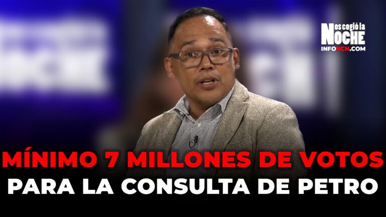 Se requieren que mínimo 7 millones de habitantes que aprueben la consulta de Petro en una votación de casi 14 millones de votantes: David Mendieta, especialista en Derecho Constitucional