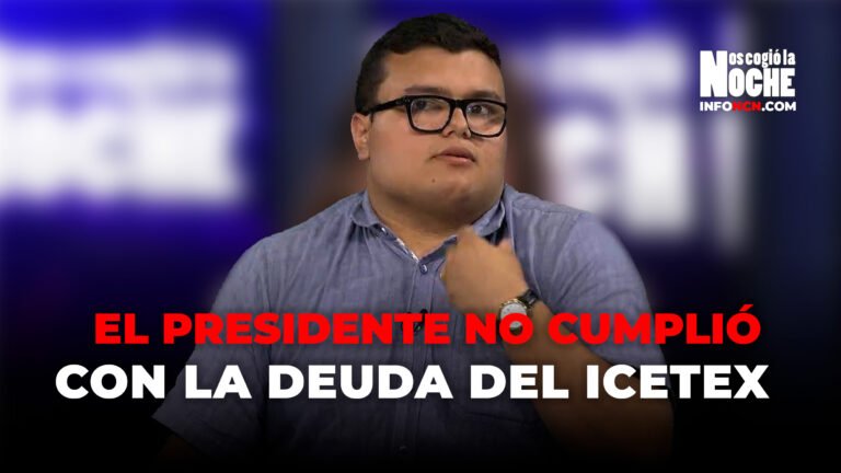 El presidente en campaña dijo que iba a hacer una cosa con las deudas de los estudiantes en el ICETEX y no cumplió: Juan Esteban Mazo, líder estudiantil de la UdeA