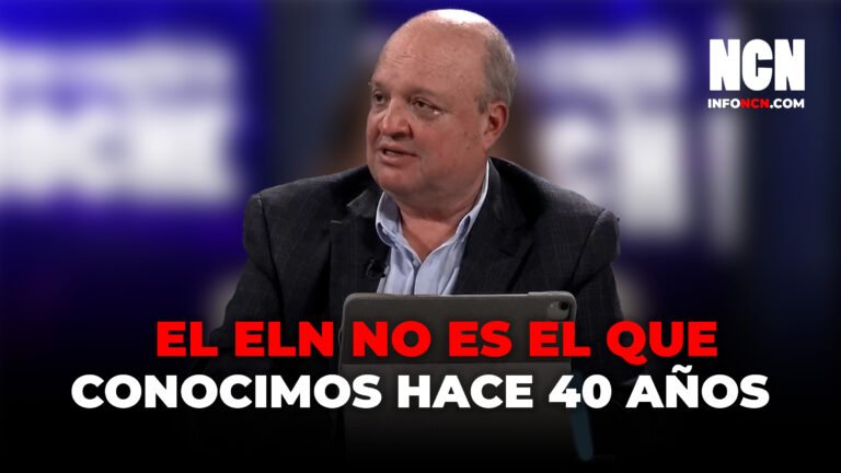 El ELN no es el que conocimos hace 40 años, que era un grupo guerrillero en Colombia, hoy es una fuerza binacional que económicamente el dinero se lo está entregando Maduro: Jorge Vélez