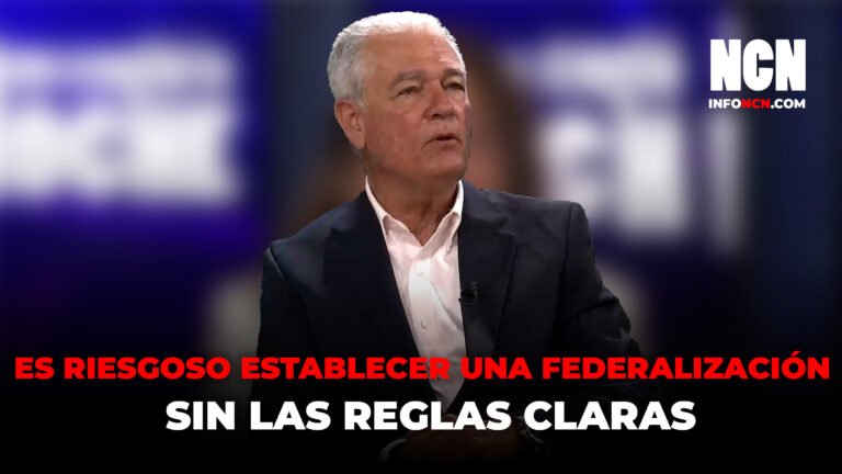 «Es riesgoso establecer una federalización sin unas reglas claras bajo el punto de vista político: Luis Guillermo Suárez