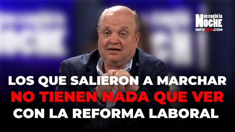 Los que salieron a marchar no tienen nada que ver con la reforma laboral y un ejemplo son los indígenas: Jorge Enrique Vélez