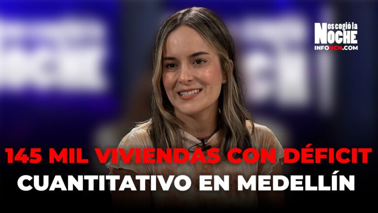 En Medellín hay 145 mil viviendas con déficit cuantitativo de casas: Valentina Aguilar, directora del ISVIMED