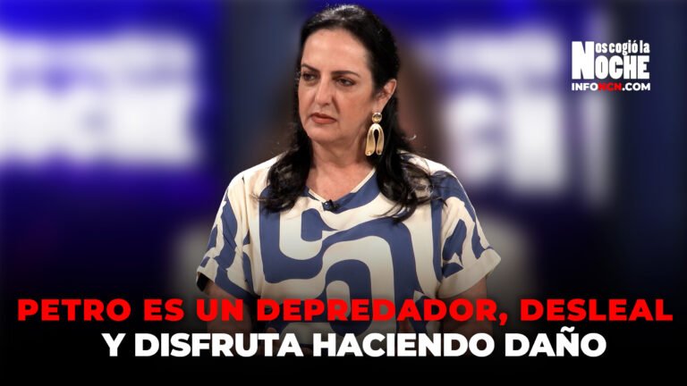 Petro es un depredador, desleal y disfruta haciendo daño: María Fernanda Cabal