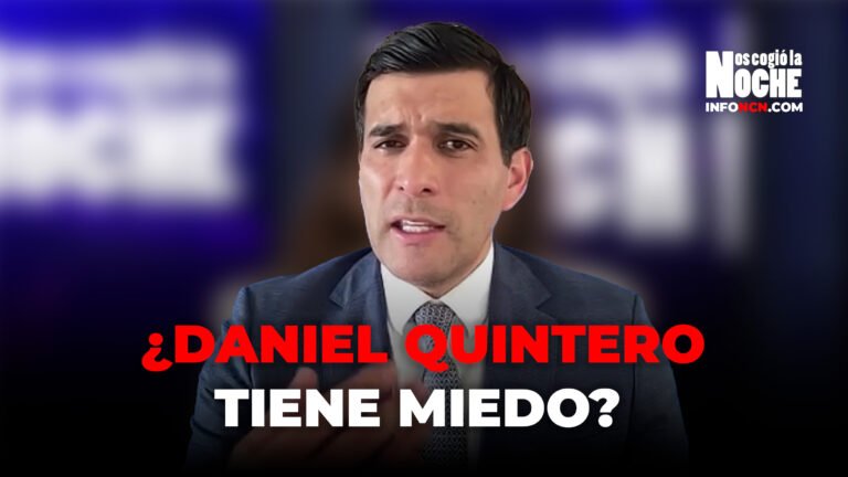 Si Daniel Quintero trata de evadir la justicia, demostrará que le tiene mucho miedo: Julián Quintana, abogado.