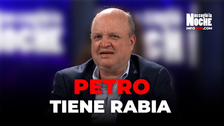 Los colombianos no somos tontos útiles del gobierno y no podemos parar porque Petro tiene rabia: Jorge Enrique Vélez
