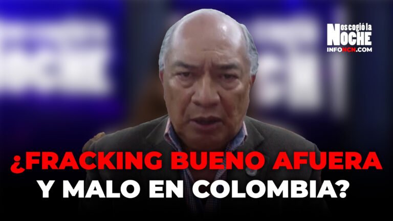 El gobierno demuestra esquizofrenia total cuando dice que el fracking es bueno en el exterior y malo si lo hacemos en Colombia: Amylkar Acosta, exministro de Minas y Energía.
