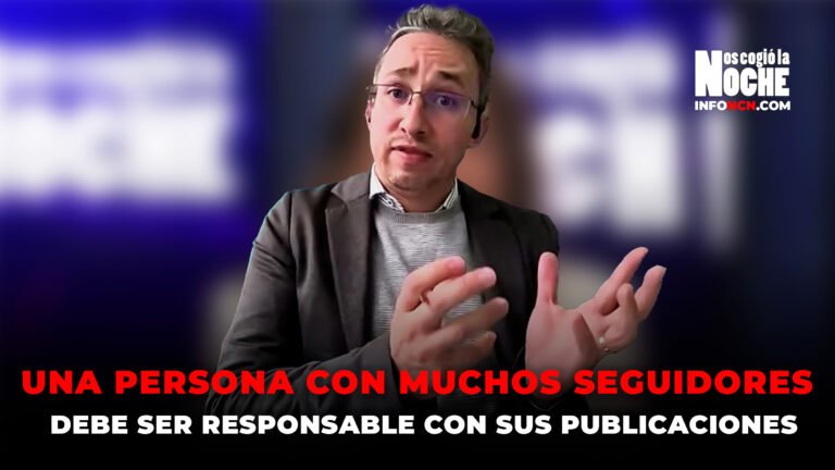 Cualquier persona que tenga una cantidad de seguidores en redes sociales deben ser responsables con sus publicaciones: Jorge Luis Yarce
