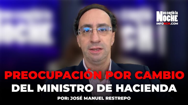 Preocupación por la decisión del Gobierno Nacional de cambiar al ministro de Hacienda, Diego Guevara. Columna de José Manuel Restrepo