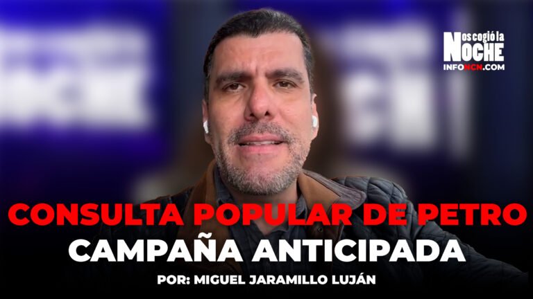 Una campaña anticipada es lo que pretende el presidente Gustavo Petro con la consulta popular: Miguel Jaramillo Luján