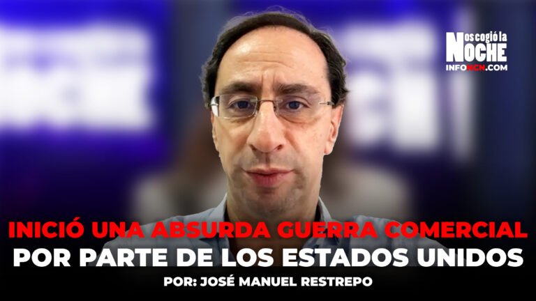 Inició una absurda guerra comercial de aranceles e impuestos por parte de los Estados Unidos a otros países: José Manuel Restrepo