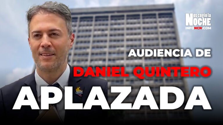 Audiencia de Daniel Quintero aplazada