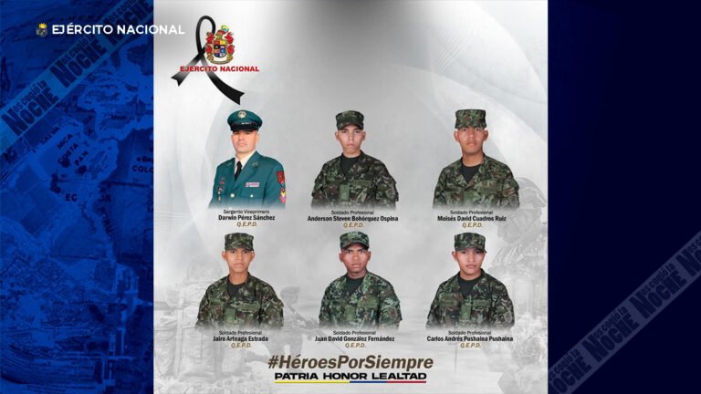 Emboscada en el Guaviare dejó 6 soldados muertos, 5 secuestrados y un desaparecido