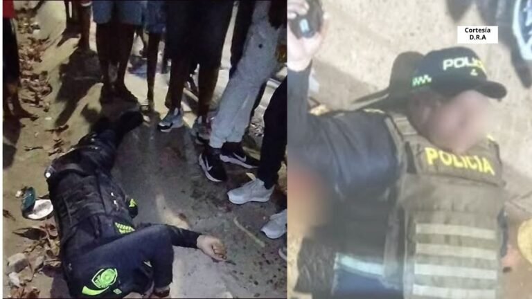 En video quedó registrado el ataque sicarial que dejó un policía muerto en Cartagena